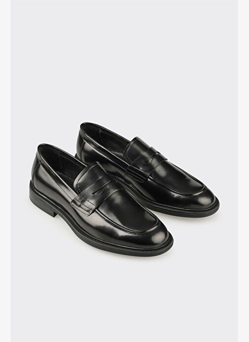 Elle Elle Siyah Deri Erkek Günlük Ayakkabı Boyner'de! Siyah - 3. görsel