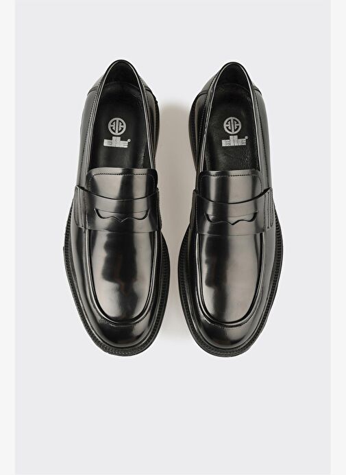 Elle Elle Siyah Deri Erkek Günlük Ayakkabı Boyner'de! Siyah - 5. görsel