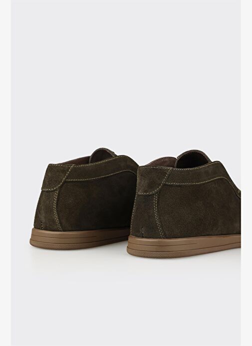 Haki Deri Erkek Günlük Bot - Görsel 6