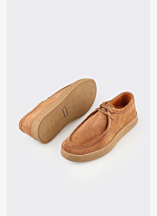 Camel Deri Erkek Spor Ayakkabı - Görsel 4