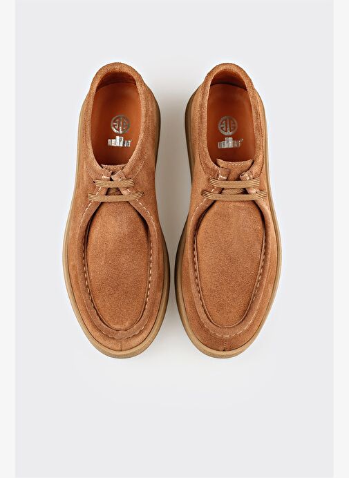 Camel Deri Erkek Spor Ayakkabı - Görsel 5