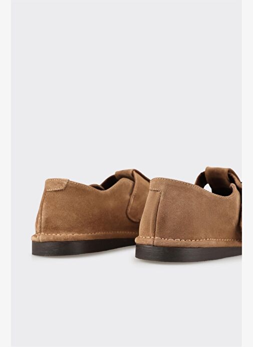 Taba Deri Kadın Günlük Ayakkabı - Görsel 6