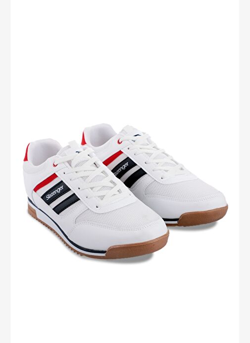 Slazenger ACTIVE I Erkek Beyaz Günlük Spor Ayakkabısı - Görsel 4