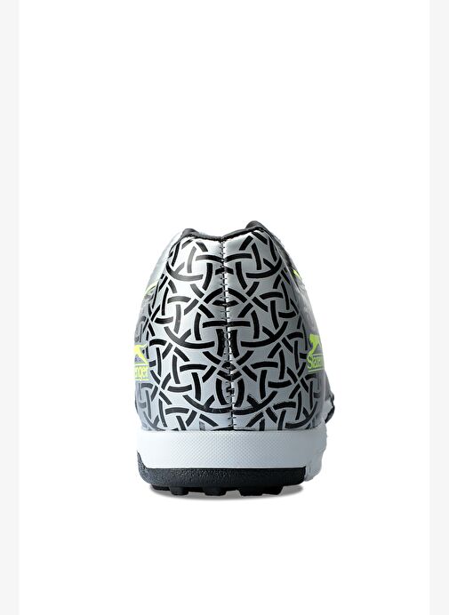 Slazenger HINO HS Erkek Halı Saha Gri / Siyah Futbol Ayakkabısı - Görsel 7