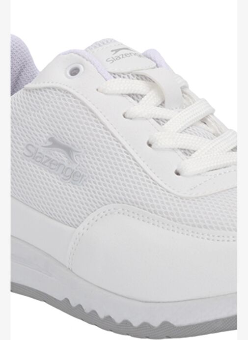 Slazenger ANGLE I Kadın Beyaz / Gri Günlük Spor Ayakkabısı - Görsel 5