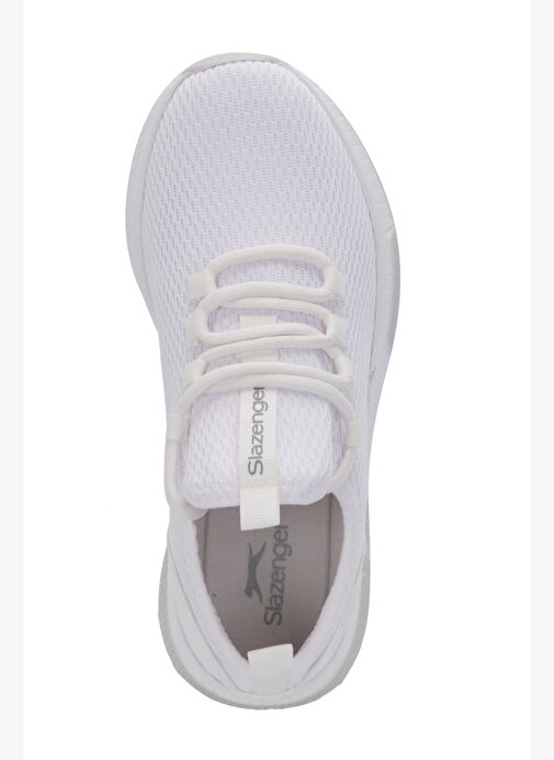 Slazenger ABENA I Kadın Beyaz / Gümüş Sneaker - Görsel 5