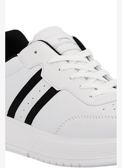 Slazenger ZIPPER I Erkek Beyaz / Siyah Günlük Spor Ayakkabısı - Görsel 5