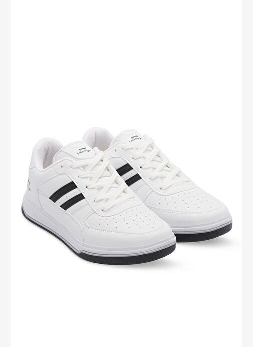 Slazenger ALASTAR I Erkek Beyaz / Siyah Günlük Spor Ayakkabısı - Görsel 3