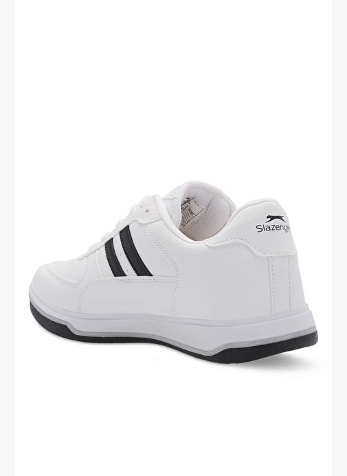 Slazenger ALASTAR I Erkek Beyaz / Siyah Günlük Spor Ayakkabısı - Görsel 4