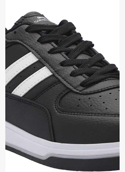 Slazenger ALASTAR I Erkek Siyah / Beyaz Günlük Spor Ayakkabısı - Görsel 5