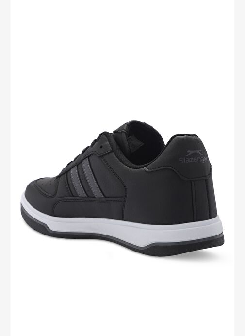 Slazenger ALASTAR I Erkek Siyah / Koyu Gri Günlük Spor Ayakkabısı - Görsel 4