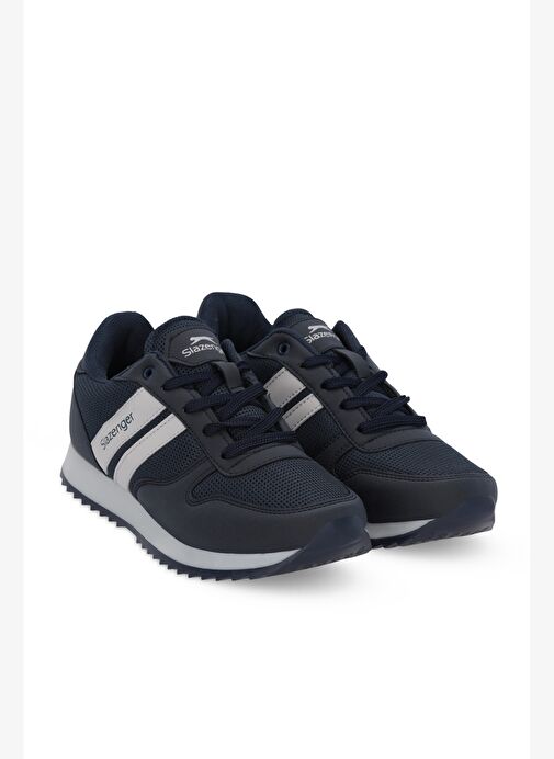 Slazenger AJAY I Kadın Lacivert / Gri Sneaker - Görsel 3