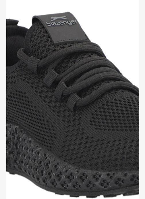 Slazenger AMIR I Erkek Siyah / Siyah Koşu & Yürüyüş Spor Ayakkabısı - Görsel 5