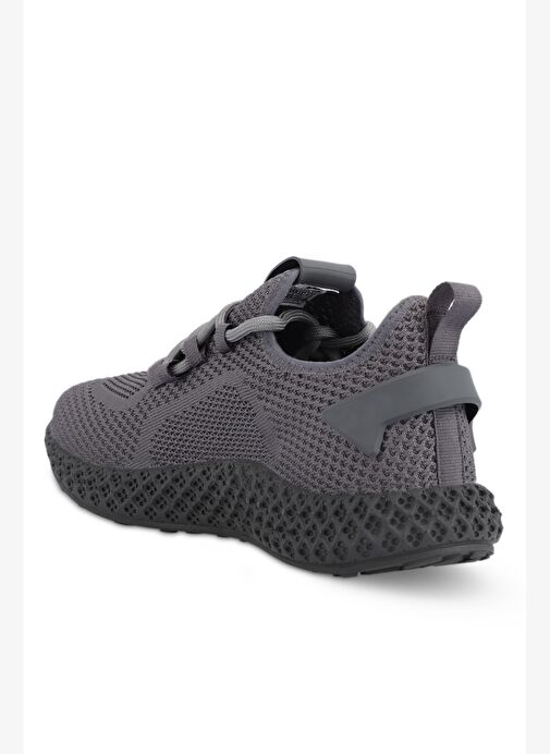 Slazenger AMIR I Erkek Siyah / Koyu Gri Koşu & Yürüyüş Spor Ayakkabısı - Görsel 4