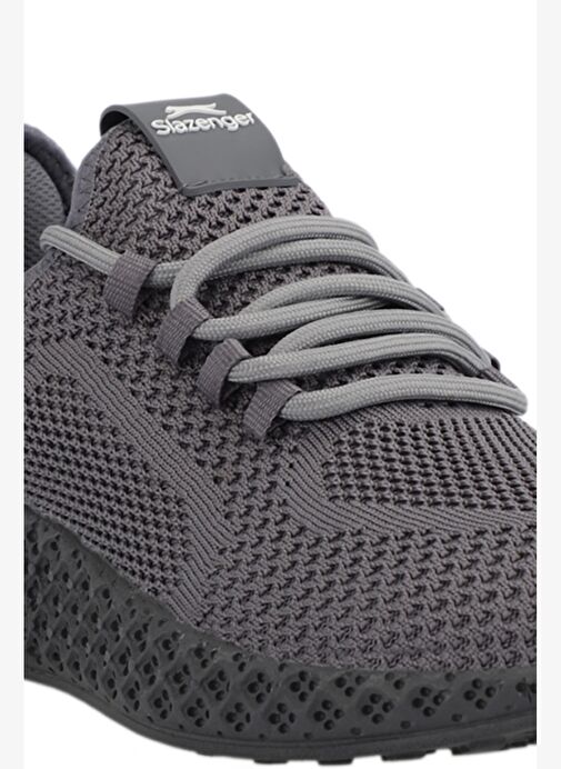 Slazenger AMIR I Erkek Siyah / Koyu Gri Koşu & Yürüyüş Spor Ayakkabısı - Görsel 5
