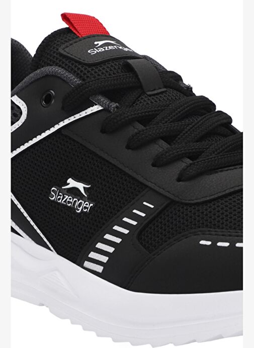 Slazenger GUMMY I Kadın Siyah / Beyaz Koşu & Yürüyüş Spor Ayakkabısı - Görsel 5