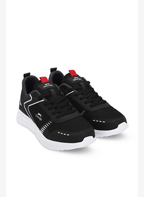 Slazenger GUMMY I Kadın Siyah / Beyaz Koşu & Yürüyüş Spor Ayakkabısı - Görsel 3