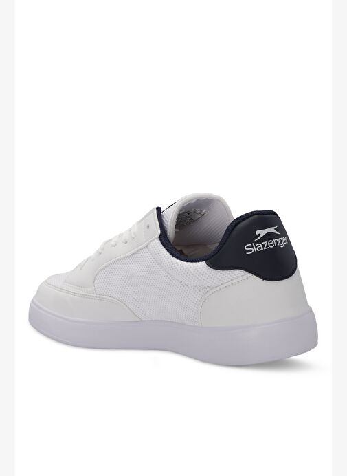Slazenger FIDEL I Erkek Beyaz / Lacivert Günlük Spor Ayakkabısı - Görsel 4