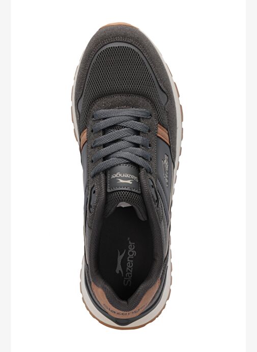 Slazenger OBSESSION I Erkek Koyu Gri Günlük Spor Ayakkabısı - Görsel 4