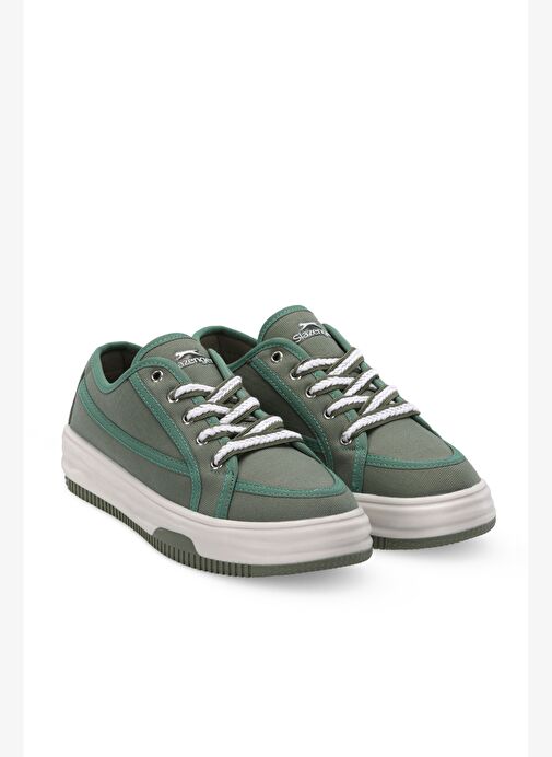 Slazenger PEPPY I Kadın Yeşil Günlük Spor Ayakkabısı - Görsel 3