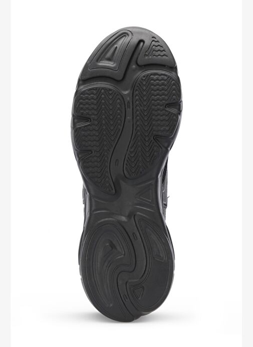 Slazenger INMORTAL I Erkek Siyah / Koyu Gri Koşu & Yürüyüş Spor Ayakkabısı - Görsel 6