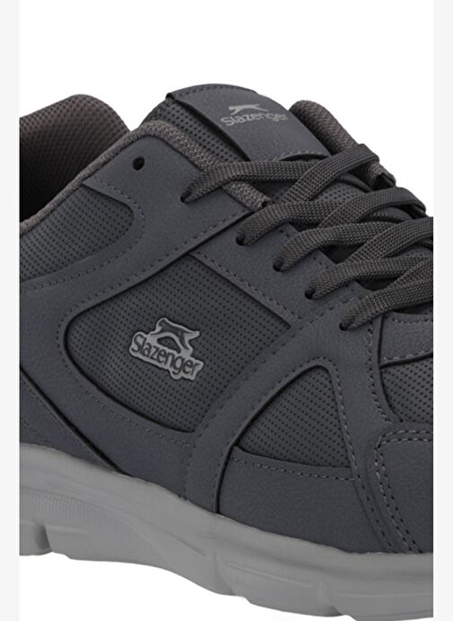 Slazenger PERA Büyük Beden Erkek Koyu Gri Sneaker - Görsel 5