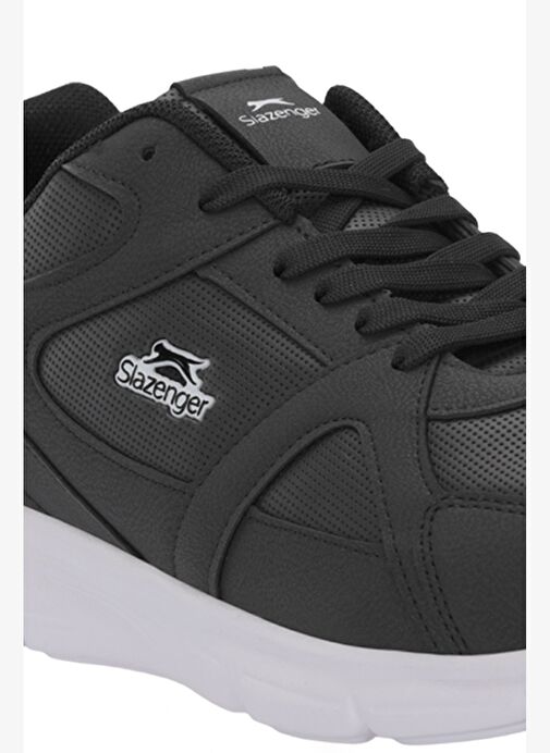 Slazenger PERA Büyük Beden Erkek Siyah / Beyaz Sneaker - Görsel 5