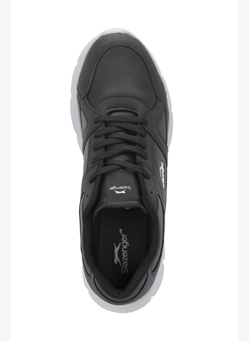 Slazenger PERA Büyük Beden Erkek Siyah / Beyaz Sneaker - Görsel 6