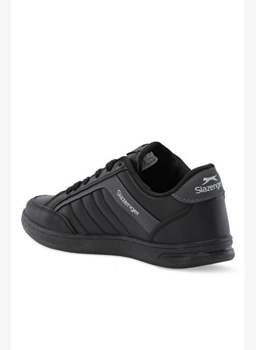 Slazenger CANCER I Erkek Siyah / Siyah Günlük Spor Ayakkabısı - Görsel 4
