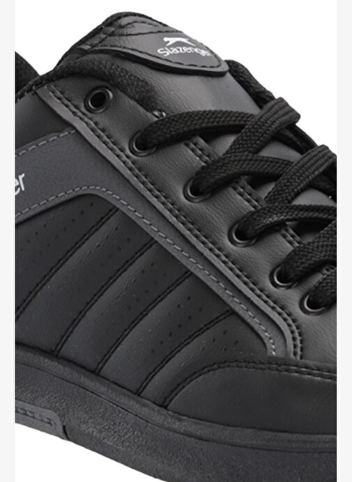 Slazenger CANCER I Erkek Siyah / Siyah Günlük Spor Ayakkabısı - Görsel 5