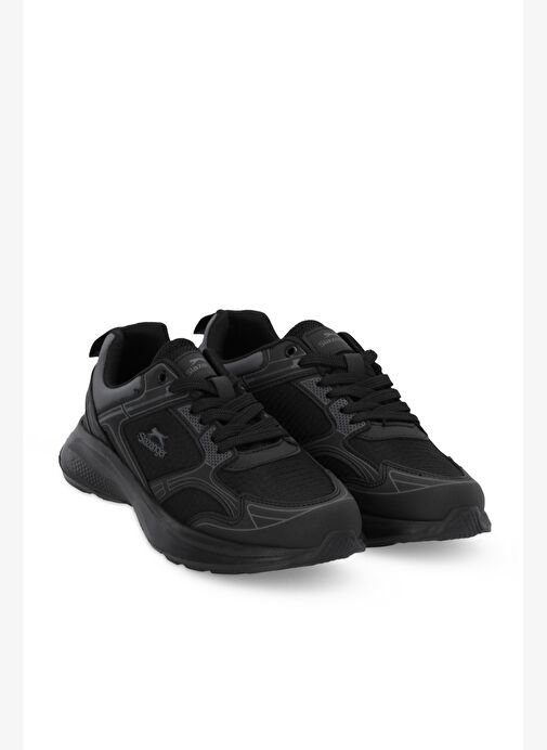 Slazenger GALA I Kadın Siyah / Koyu Gri Sneaker - Görsel 3