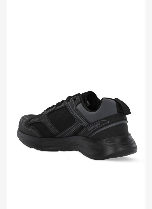 Slazenger GALA I Kadın Siyah / Koyu Gri Sneaker - Görsel 4