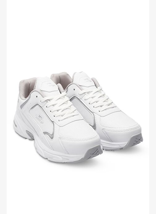 Slazenger MOSS IN Erkek Beyaz / Gri Koşu & Yürüyüş Spor Ayakkabısı - Görsel 3