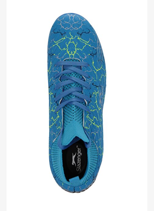 Slazenger CORNER Erkek Halı Saha Saks Mavi Futbol Ayakkabısı - Görsel 6
