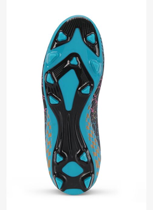 Slazenger CORNER Erkek Çocuk Halı Saha Siyah Futbol Ayakkabısı - Görsel 8