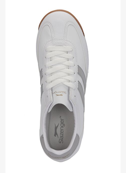 Slazenger OKLAHOMA Kadın Beyaz / Gri Günlük Spor Ayakkabısı - Görsel 6