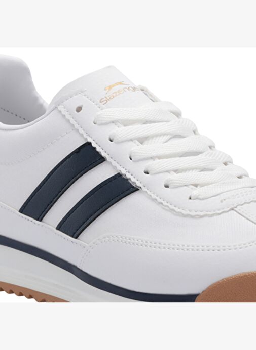 Slazenger OKLAHOMA Erkek Beyaz / Lacivert Günlük Spor Ayakkabısı - Görsel 5