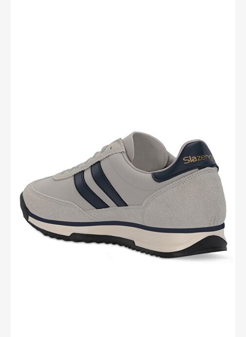 Slazenger OKLAHOMA Erkek Gri / Lacivert Günlük Spor Ayakkabısı - Görsel 4