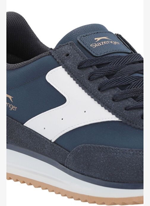 Slazenger OASIS I Erkek Lacivert / Beyaz Günlük Spor Ayakkabısı - Görsel 3