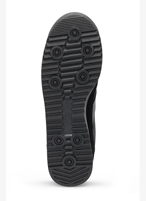 Slazenger OASIS I Erkek Siyah / Koyu Gri Günlük Spor Ayakkabısı - Görsel 8