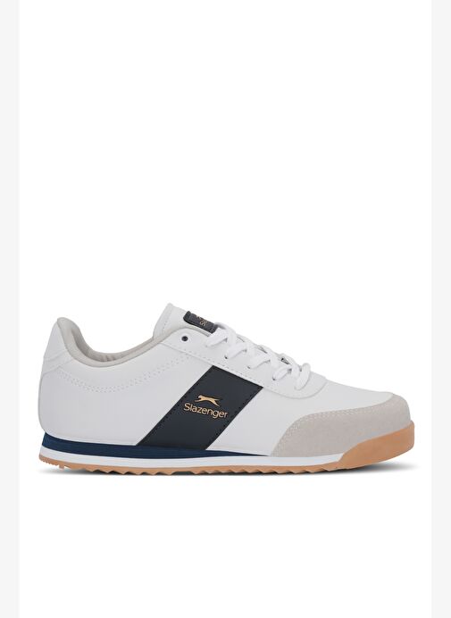 Slazenger PROTECT I Erkek Beyaz / Lacivert Günlük Spor Ayakkabısı - Görsel 2