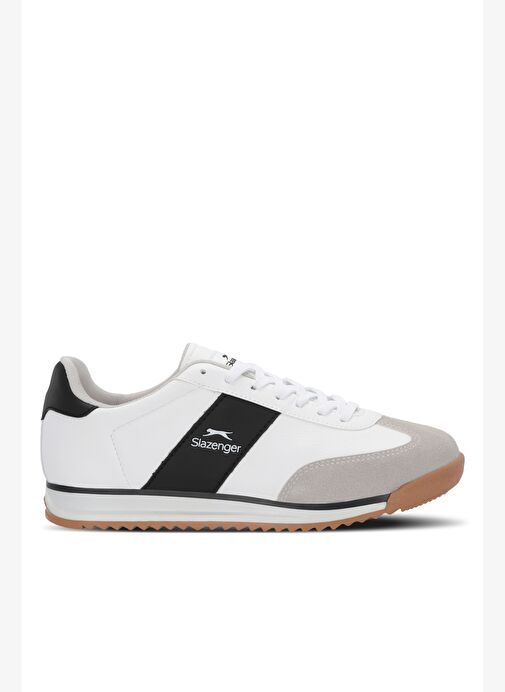 Slazenger PROOF I Erkek Beyaz / Siyah Günlük Spor Ayakkabısı - Görsel 2