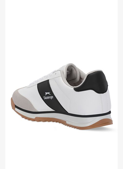 Slazenger PROOF I Erkek Beyaz / Siyah Günlük Spor Ayakkabısı - Görsel 4