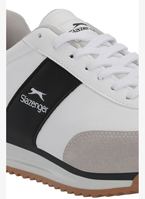 Slazenger PROOF I Erkek Beyaz / Siyah Günlük Spor Ayakkabısı - Görsel 5