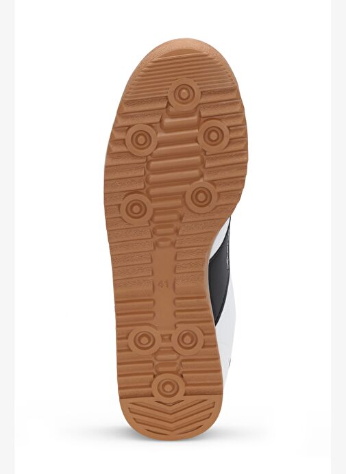 Slazenger PROOF I Erkek Beyaz / Siyah Günlük Spor Ayakkabısı - Görsel 8