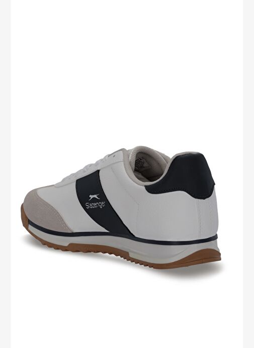 Slazenger PROOF I Erkek Beyaz / Lacivert Günlük Spor Ayakkabısı - Görsel 4