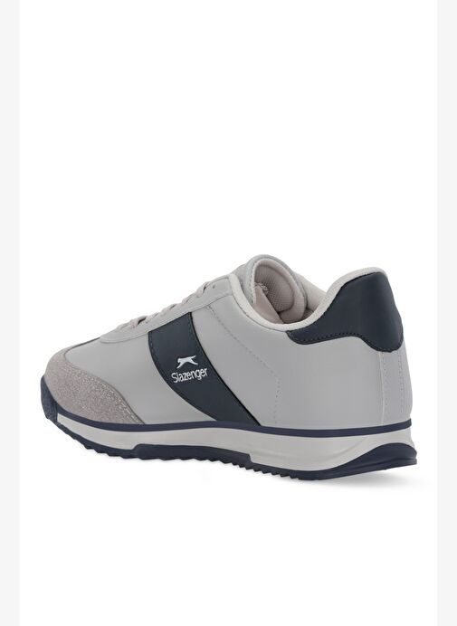 Slazenger PROOF I Erkek Gri / Lacivert Günlük Spor Ayakkabısı - Görsel 4