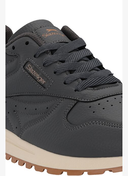 Slazenger OPENROAD INT Erkek Koyu Gri Günlük Spor Ayakkabısı - Görsel 5