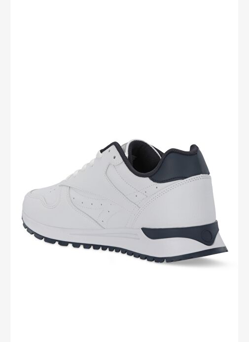 Slazenger OPENROAD INT Erkek Beyaz / Lacivert Günlük Spor Ayakkabısı - Görsel 4