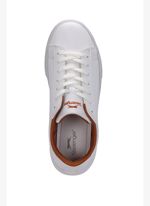 Slazenger FLASH IN Erkek Beyaz / Taba Günlük Spor Ayakkabısı - Görsel 6